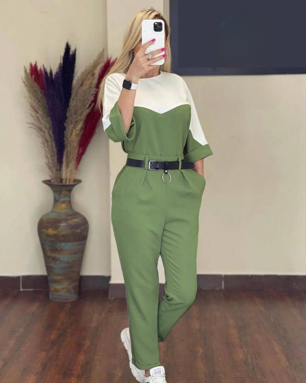 ست شومیزشلوارکلاسیک کد ۱۰۶۲ - تصویر 6